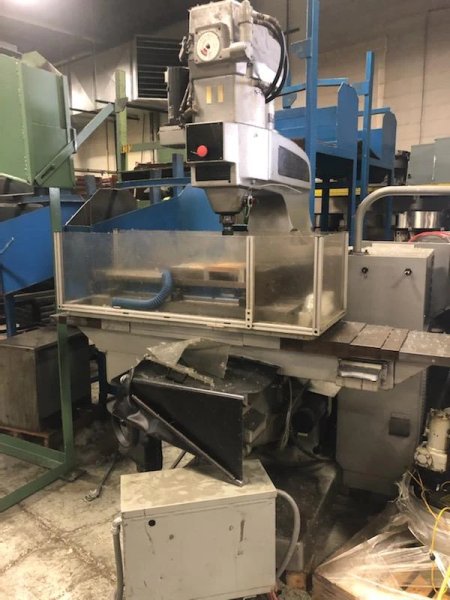 38x15 Bridgeport Series II CNC Mill