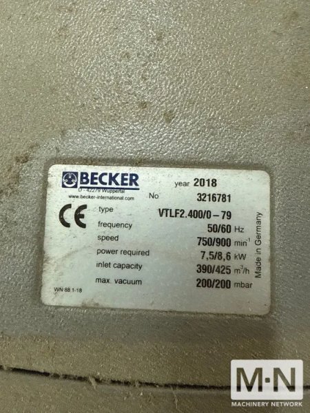 Komo VR-510 MACH II CNC Router, 2001
