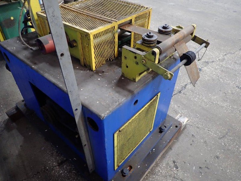 8" TISHKEN MODEL 6R-8 POWERED EDGE CONDITIONER / DEBURRER: STOCK #11166