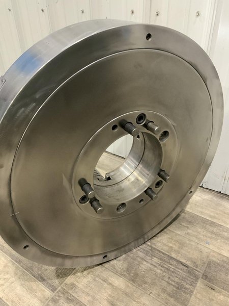 24-3/4" ROHM MODEL # ZS630 NEW 3-JAW CHUCK: STOCK #80975