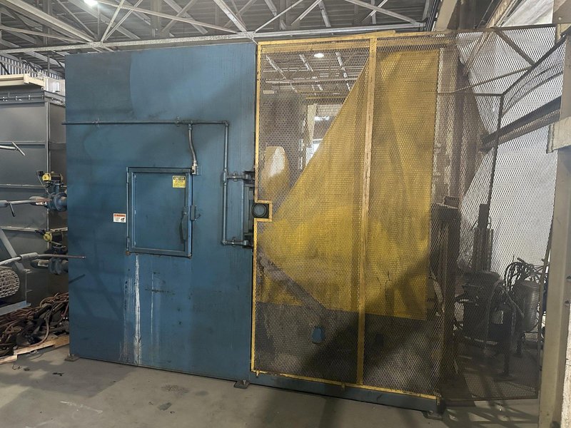 48" x 48" DUNNAGE WASH SYSTEMS OUTSIDE &amp; INSIDE BIN OR TOTE SPRAY WASHER: STOCK #22481