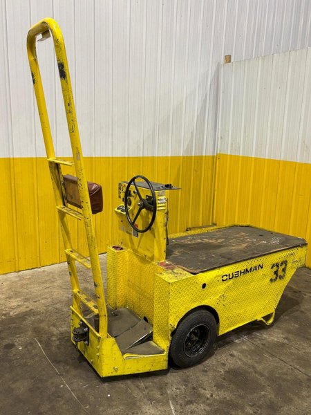 36 VOLT CUSHMAN MODEL #898361 CHASER/TUGGER CART: YOBRO #24653