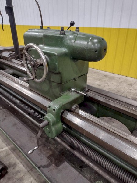 40" X 420" /35' AMERICAN MODEL H HEAVY PATTERN ENGINE LATHE, 2-7/8" HOLE: STOCK #22746