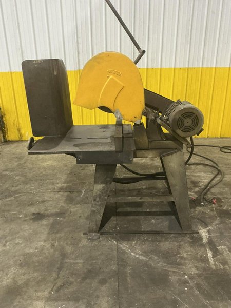 16" BLADE X 7.5 HP EVERETT MODEL #1416 ABRASIVE FRICTION CUT OFF SAW: YOBRO 26352