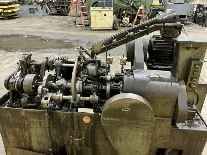1" ECONOMY MODEL S-4300 LATHE-STYLE AUTOMATIC METAL SHAVING MACHINE: YOBRO #24561