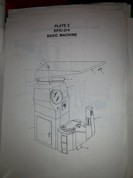 14" JONES &amp; LAMSON OPTICAL COMPARATOR: STOCK #11981