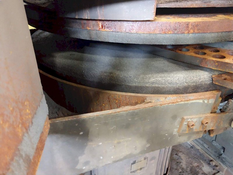 36" GARDNER MODEL #2V36M36 VERTICAL DOUBLE DISC SPRING GRINDER: STOCK 14953