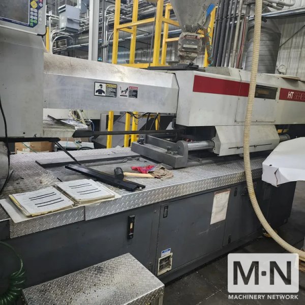 400 TON 59 OZ VAN DORN MODEL 400HT-2800 INJECTION MOLDING MACHINE MFG 1999