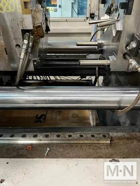 198 TON 6.4 OZ KRAUSS MAFFEI MODEL KM180/380AX ELECTRIC INJECTION MOLDING MACHINE MFG 2011