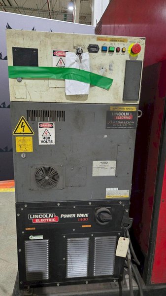 Lincoln Electric SYSTEM 30 Weld Cell w/ Fanuc Robot and Controls USED – AS-IS