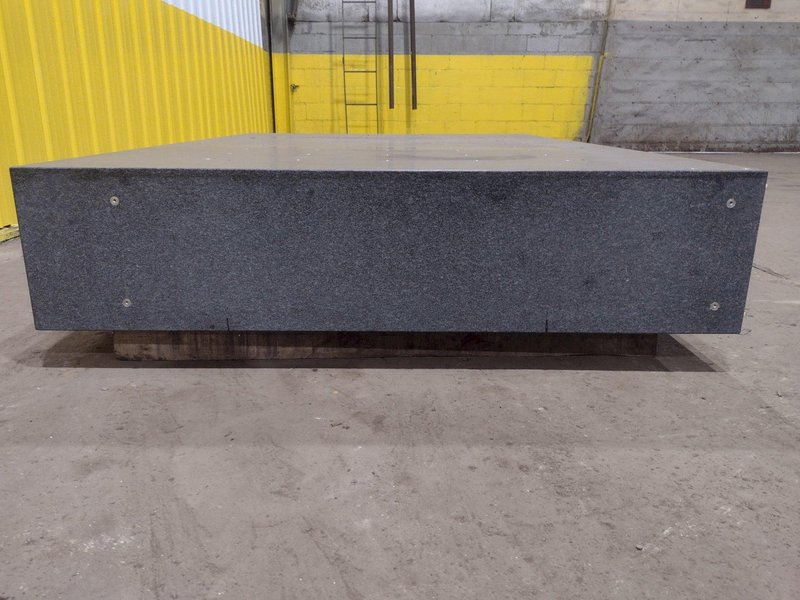 83.5" x 55" x 12.5" BLACK PRECISION GRANITE LAYOUT TABLE SURFACE PLATE: STOCK 19367