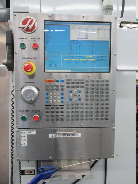 Haas VM-3 CNC Vertical Machining Center, Haas MainCon Control, 4th &amp; 5th Axis Drives, 1000 PSI TSC, 24+1 ATC, Probing, High Speed Machining, RJH- Auction Item