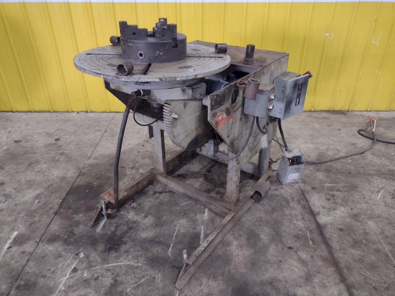 1,000 LBS BOWERS MODEL #1000-6 WELDING POSITIONER: YOBRO #24778