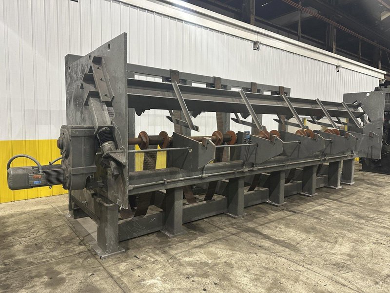 20' AMD BAR &amp; PIPE DESCRAMBLER RACK &amp; LOADER: STOCK #22659