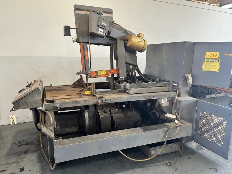 HEM 18" X 24" FULLY AUTOMATIC TILT FRAME VERTICAL BANDSAW MODEL VT120 HA-60 TS