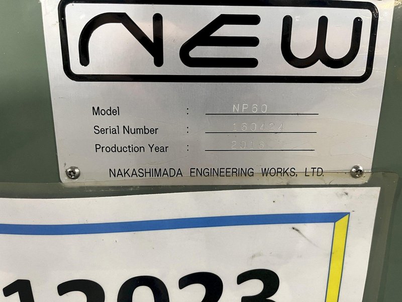 Nakashimada Model NP-60 2 Die 3 Blow Cold Header