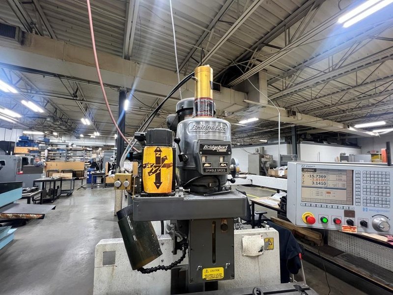 BRIDGEPORT HARDINGE EZ VISION 3-AXIS CNC KNEE MILL
