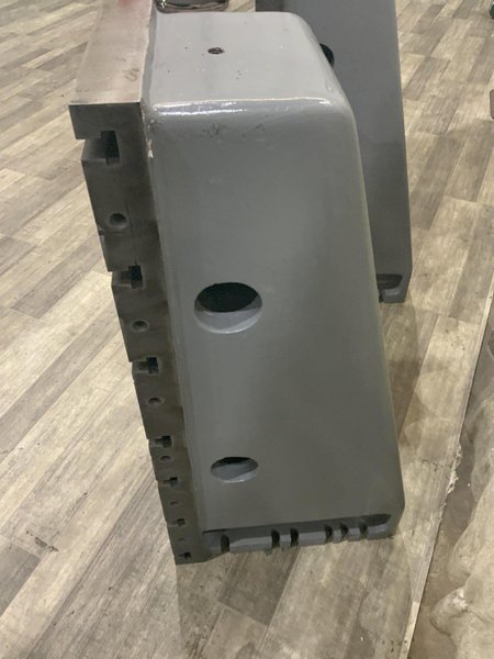 1 SET OF G &amp; L 12" X 36" HIGH T SLOTTED ANGLE PLATES: STOCK #81244
