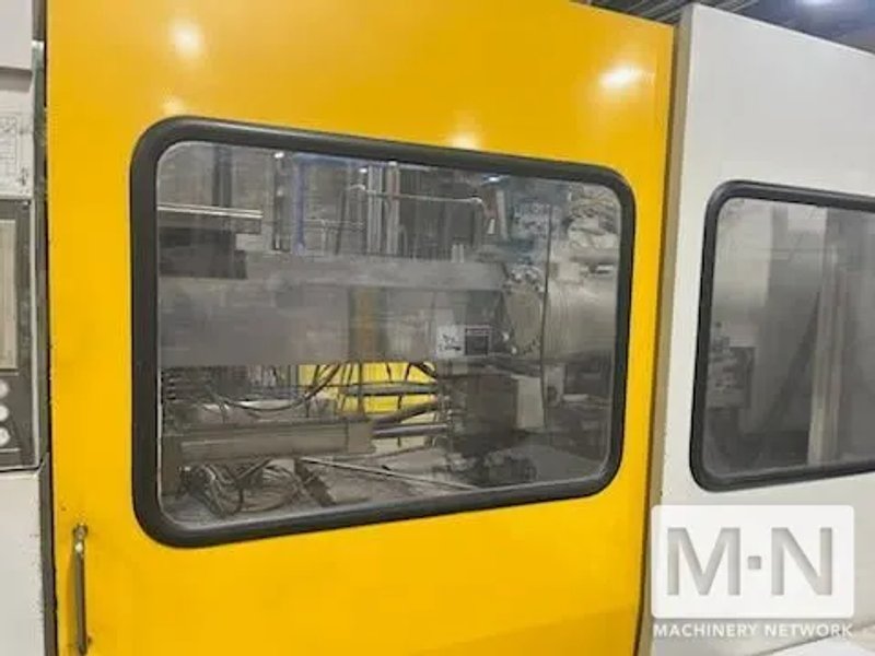 500 TON 63 OZ TOSHIBA MODEL ISGS500V10-27B  INJECTION MOLDING MACHINE MFG 1999