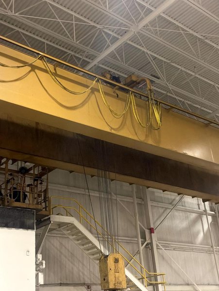 40 TON X 97' P&amp;H CLASS D DOUBLE GIRDER OVERHEAD BRIDGE CRANE: YOBRO #26427