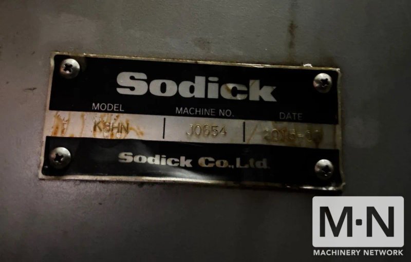 Sodick K3HN CNC EDM Drill - New 2015