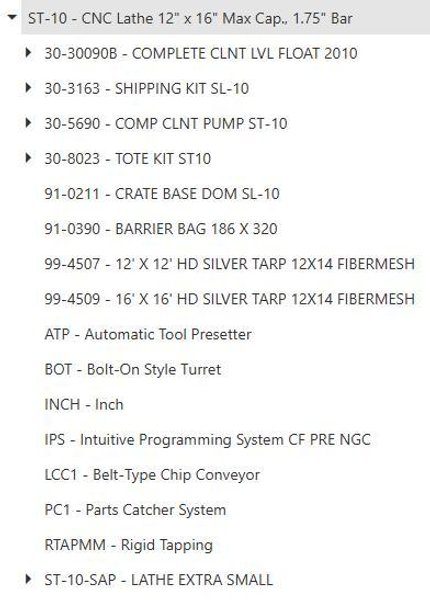 2012 HAAS ST-10 CNC Lathe