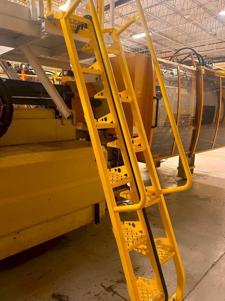 300 Ton 59 Oz Shot Husky RS70/60 Injection Molder, 1998
