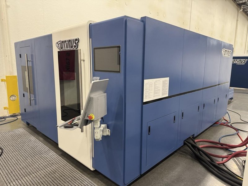 12,000 Watt 5′ x 10′ Otinus Fiber Laser Cutting Machine W/ Tube Cutter, 2024 – In Stock, Install &amp; Training Included!