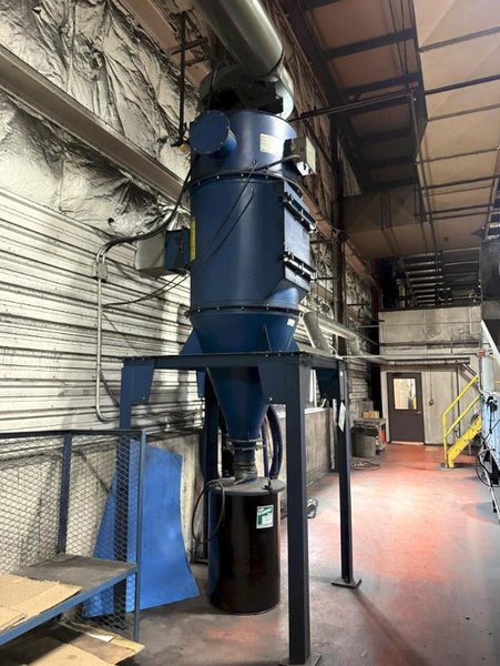 DONALDSON TORIT CYCLONE DUST COLLECTOR WITH DELTA P CONTROL. STOCK # 0980226