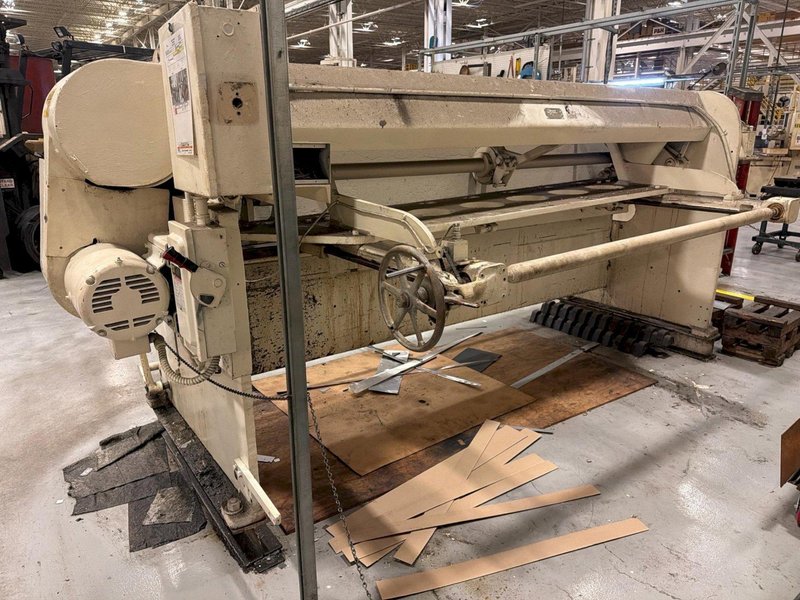 10' X 10 GA CINCINNATI MODEL 1010 MECHANICAL SHEAR: YOBRO #26397