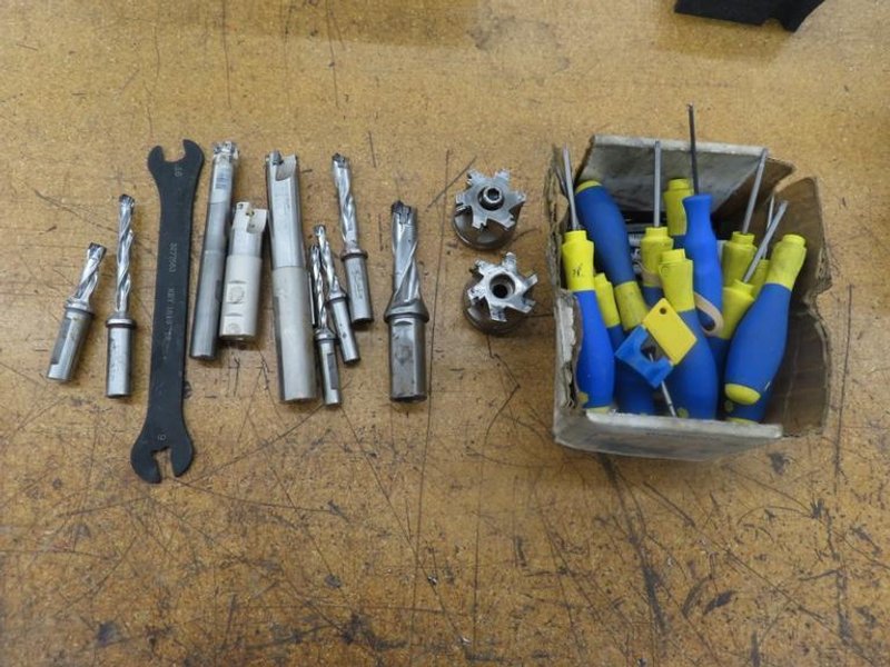 Indexable Drills, Indexable Face Mills and More- Auction Item