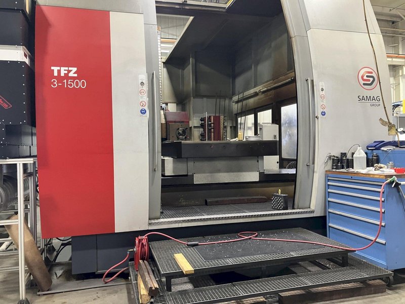 SAMAG TFZ 3-1500 CNC Deephole Boring &amp; Milling Machine