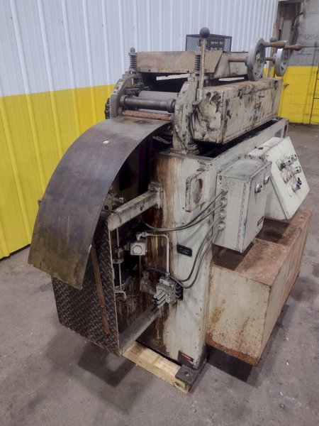 8.25" X .010" PERFECTO MODEL #S170817 17 ROLL POWERED PRECISION COIL STRIP STRAIGHTENER: STOCK #19253