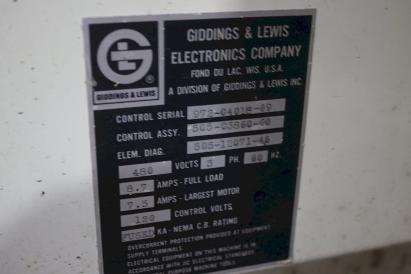24" GIDDINGS &amp; LEWIS SINGLE SPINDLE DRILL: STOCK #76564