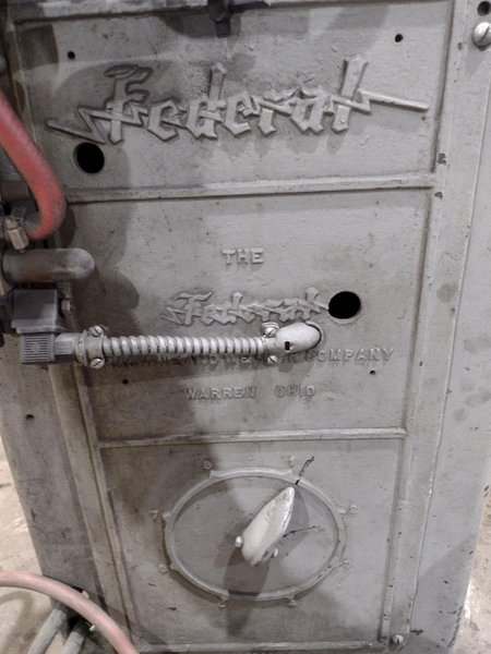 40 KVA x 8" FEDERAL MODEL #R6-36-M ROCKER ARM SPOT WELDER: STOCK #19286
