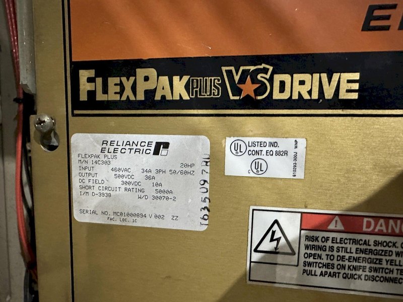 RELIANCE VARIABLE SPEED DRIVE: STOCK #22732