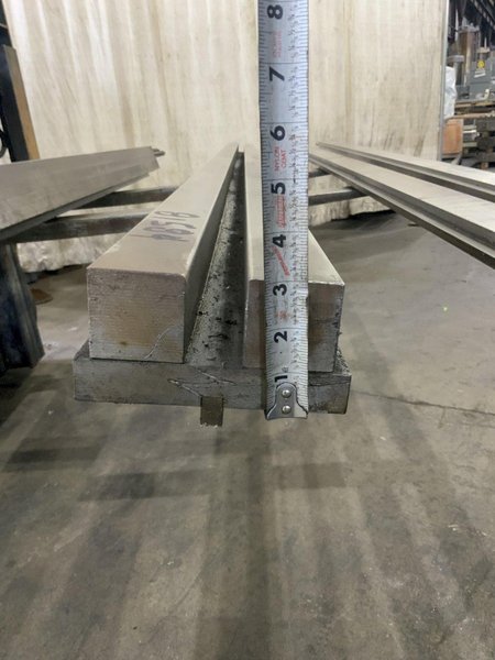 122" X 3" HIGH FILLER BLOCK BRAKE DIE.: STOCK #81584