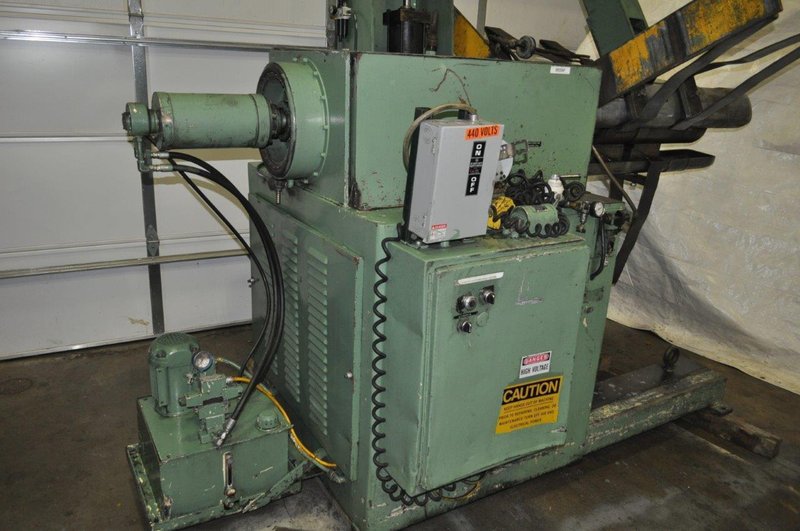 20,000 lb x 48" AIR FEEDS UNCOILER Stock # 14222