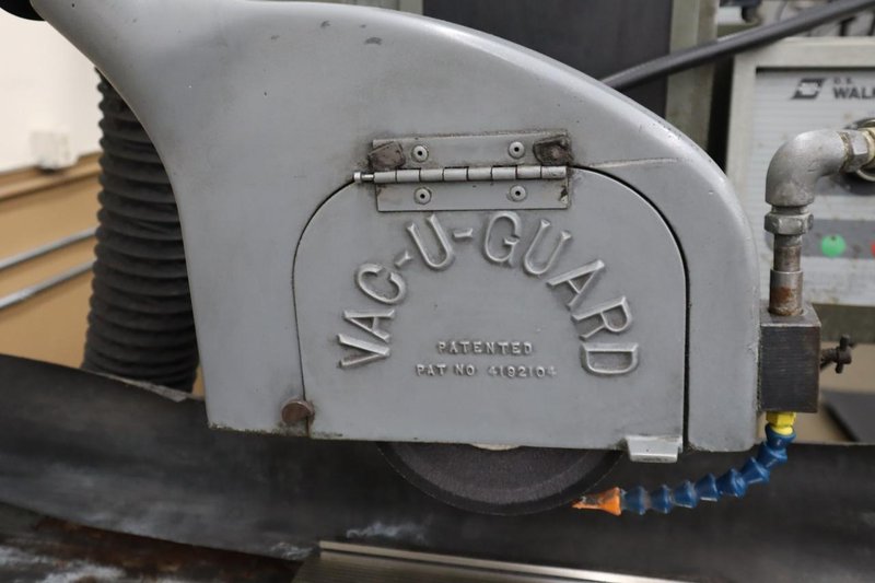 Mitsui High-Tech MSG-200MH Hand Feed Surface Grinder,6"x18", Sony 1-Axis DRO, Electromagnetic Chuck, Coolant- Auction Item