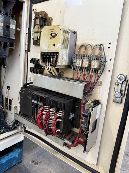 1,100 Lb. x 6" x .05" AIDA SERVO FEEDLINE W/ DUAL UNCOILER. STOCK # 0130225.