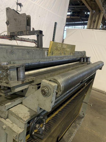 60" X .085" ROWE MODEL C6-60 POWERED STRAIGHTENER. STOCK # 1247323