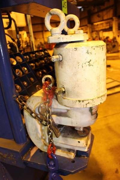 3 FRANKLIN HYDRAULIC PORTABLE PUNCHES WITH HYD UNIT: STOCK #65908