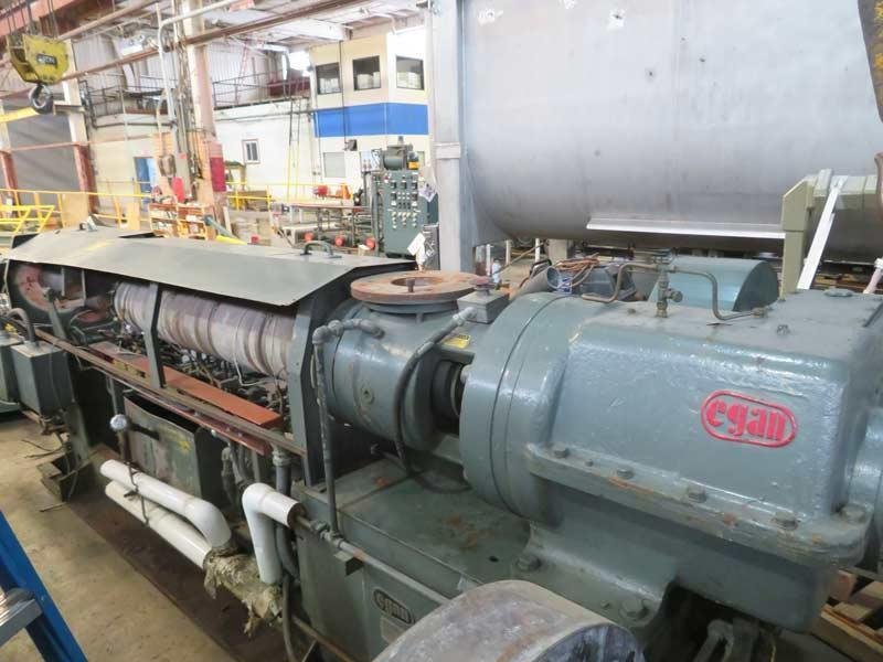 3.5″ 32:1 L/D Egan Extruder, 150HP