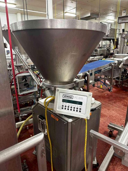 Vemag Robot 500 Continuous Vacuum Filler, 2014 – Needs out ASAP!