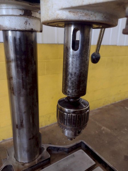 20" JET MODEL #J-2223VS VARIABLE SPEED SINGLE SPINDLE DRILL: STOCK #16689