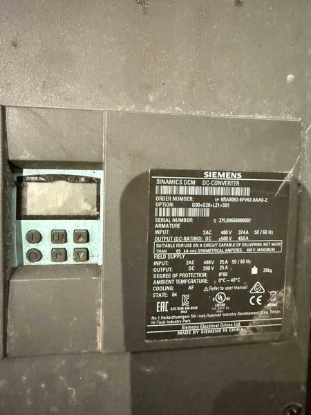 Motor, 30 HP DC, Baldor
