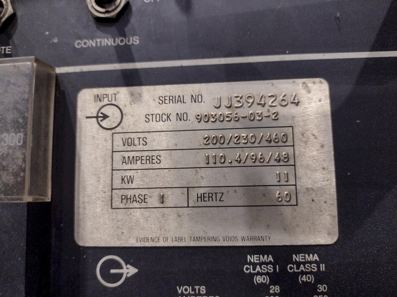 MILLER MODEL #SYNCROWAVE 250 AC/DC WELDER &amp; RADIATOR-1 CHILLER: YOBRO #24819