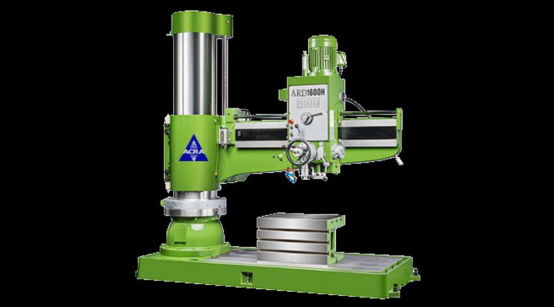 ACRA MODEL ARD1600H RADIAL ARM DRILLING MACHINE WITH HYDRAULIC CLAMPING