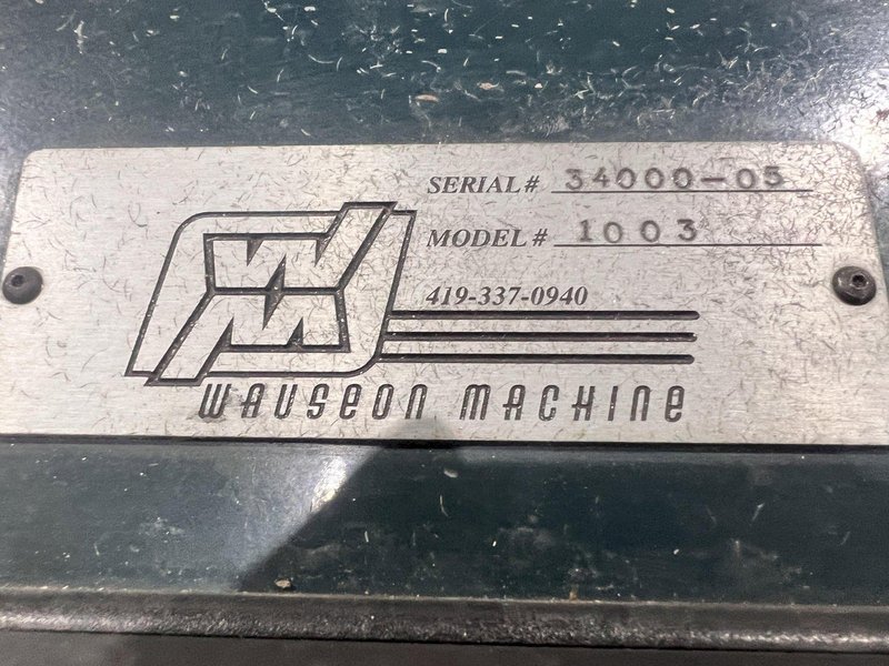1" WAUSEON MODEL #1003 3 HIT HYDRAULIC TUBE END FORMER: STOCK #20114