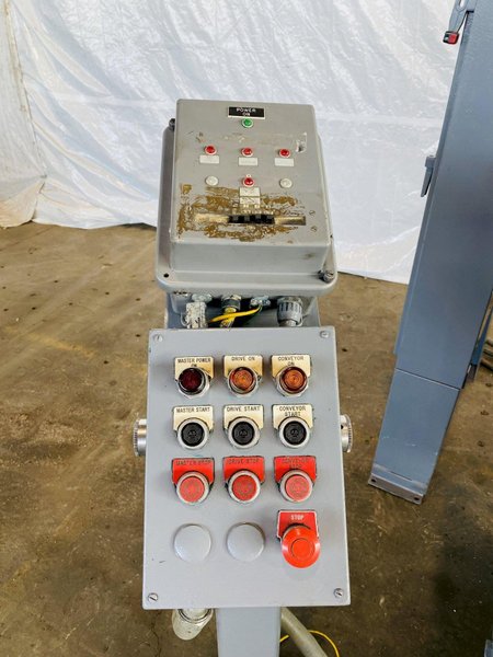 1/2" X 24" US BAIRD MODEL # 8 FOUR SLIDE WIRE MACHINE. STOCK # 0509019